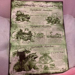 Bulbasaur evolution poster